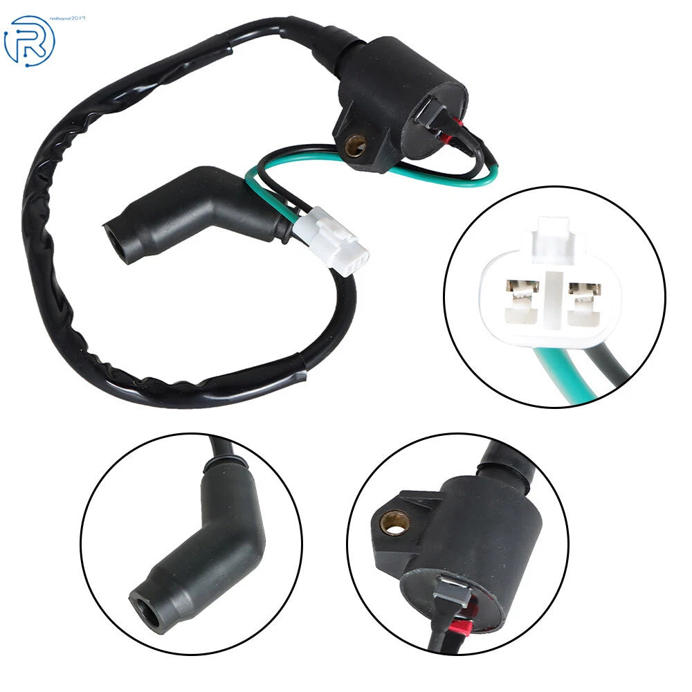 CDI Box Ignition Coil & Spark Plug for Polaris Hawkeye 300 (2007-2011)