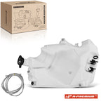 Washer Reservoir with Cap, Pump & Sensor for Chevrolet Buick GMC 