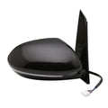 Replacement Ready to Paint Passenger Side Door Mirror w/Memory