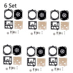 Set of 6 Carburetor Repair Kits for Stihl MS270 MS290 MS390 K10-HD