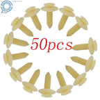 50 Pcs Door Trim Panel Push Rivet Fastener Clips for Ford GMC