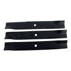 3 Pack Blade for Hustler Raptor SD/SDX/Fastrak X (Fits 54" Deck)