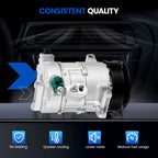 A/C Compressor for Chrysler Sebring 2007-2008, Dodge Avenger 2008 2.7L 3.5L