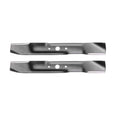 Set of 2 Blades for John Deere M125413 M112738 M115453 (21" Cut)