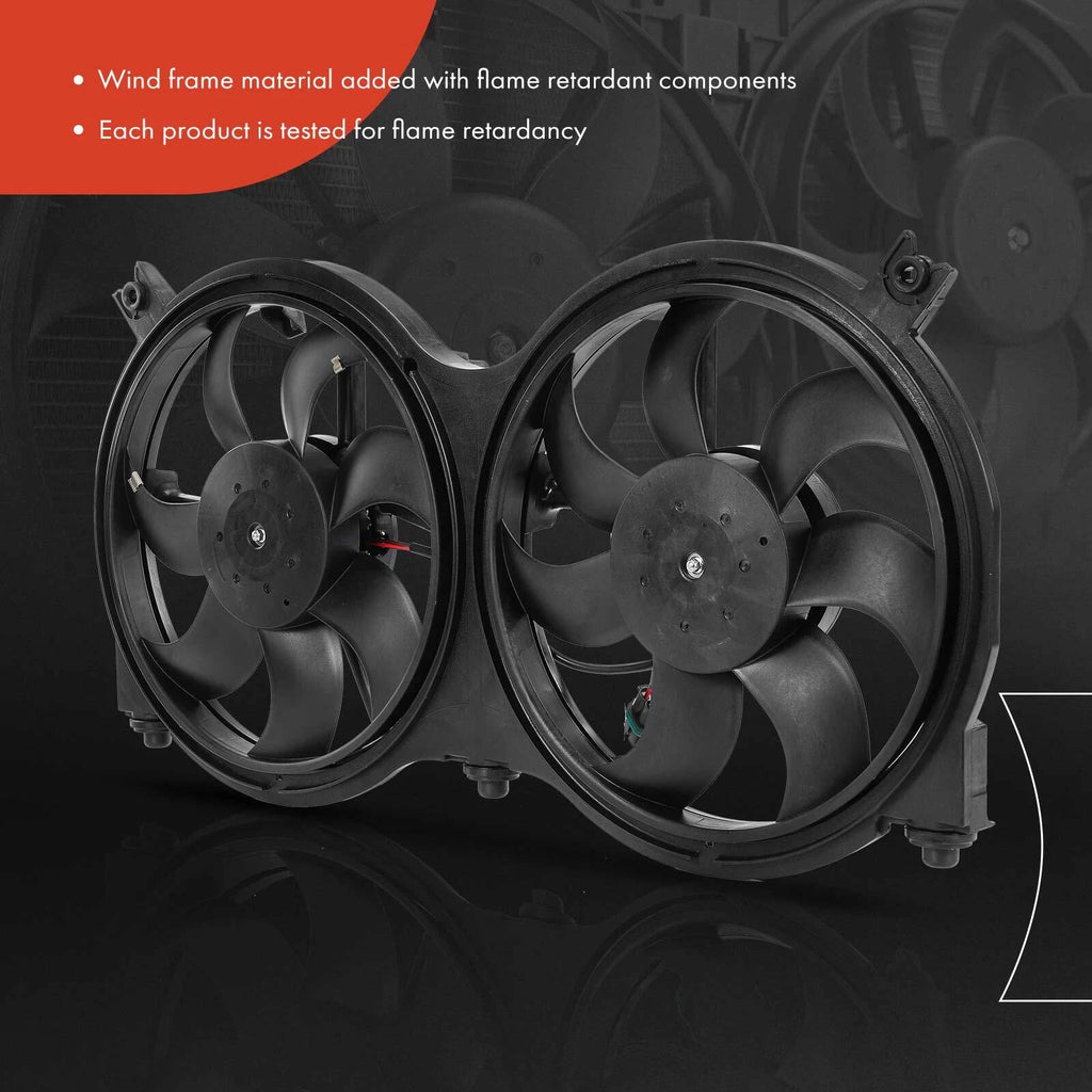 Dual Cooling Fan Assembly for Nissan Pathfinder, Infiniti QX60, JX35 (2013–2020)
