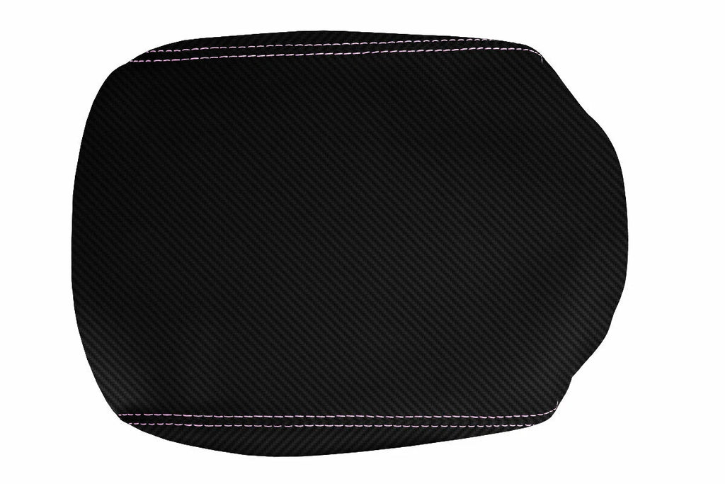 Console Lid Armrest Cover Carbon Fiber for Honda Pilot (2009–2015)