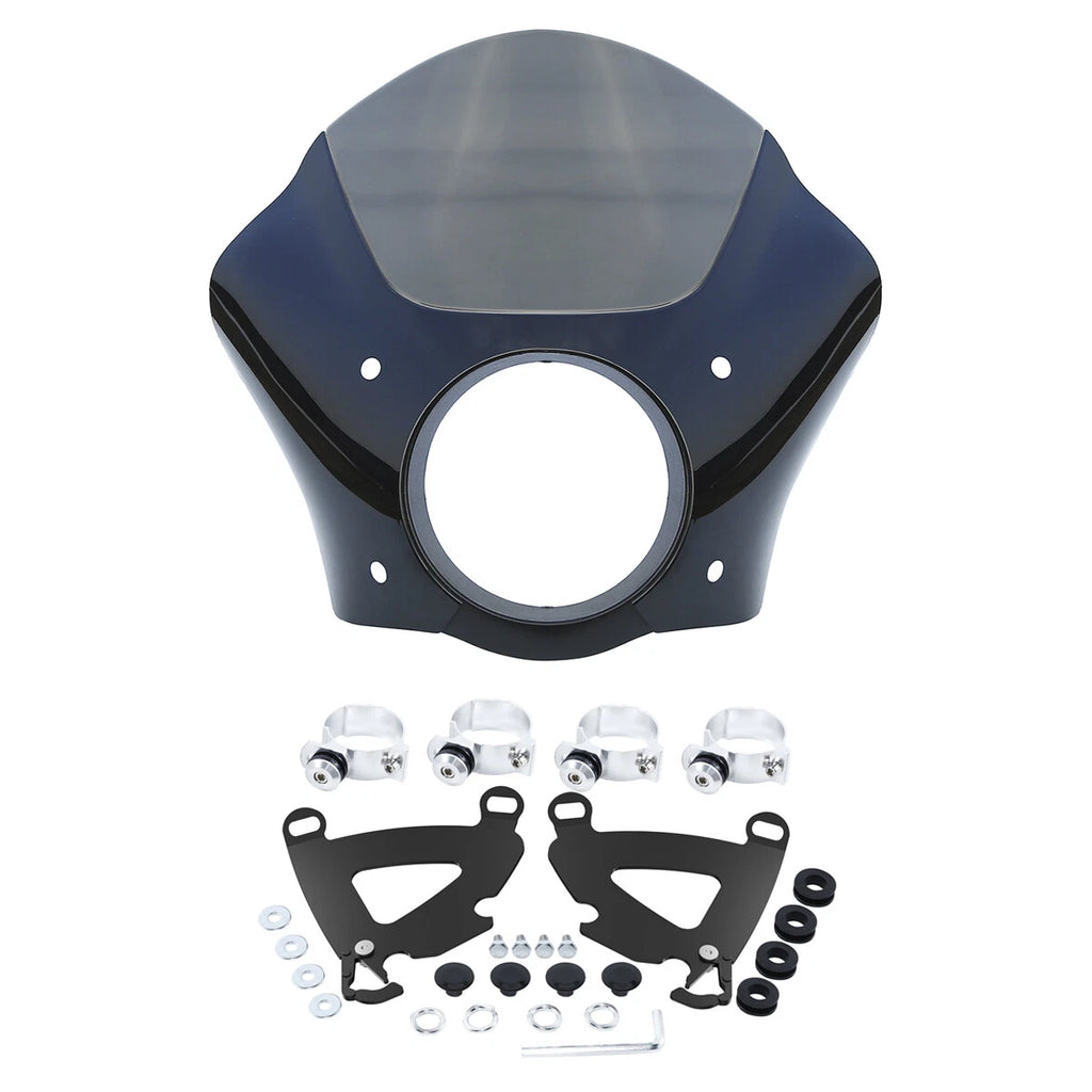 Front Headlight Fairing for Harley Low Rider, Street Bob (49mm Trigger Mount)