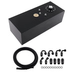 15 Gallon Aluminum Fuel Tank with Cap & Level Sender for Universal Vehicle