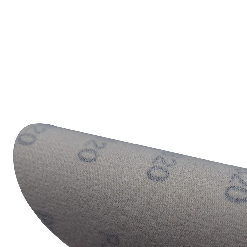 Set of 100 6" 320 Grit Hook and Loop Sanding Discs