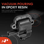 Ignition Coil for Chevy Silverado 2500HD GMC Sierra 3500 (2001-2002)