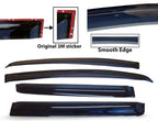 Weather shield Window visor for Honda Jazz GF (2014–2021)