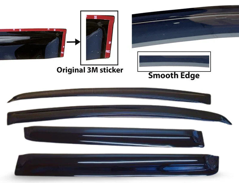 Weather shield Window visor for Honda Jazz GF (2014–2021)