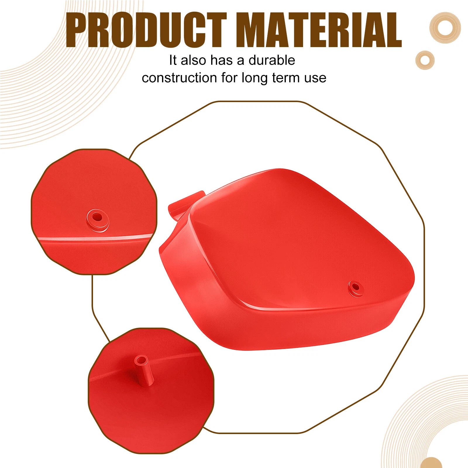 Right Side Battery Box Cover & Latch Knob for Honda CT90 CT110 C70M CA100 CA102
