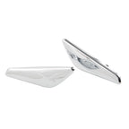1 Pair Chrome Front Side Fender Finisher for BMW X3 F25 (2009–2017) & X4 F26 (2013–2018)
