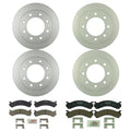 Bosch Quietcast Brake Pad Kit & Rotors for GMC Sierra 3500