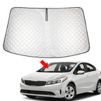 Foldable Windshield Sun Shade for Kia Forte (2014–2018)