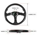 14" Steering Wheel with Quick Release & Adapter 110H for Civic Integra (1992–2001)