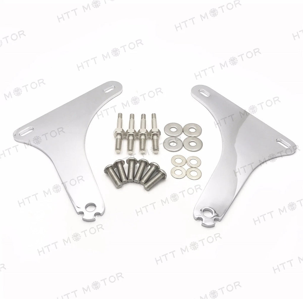 Backrest & Chrome Mount Kit for Harley Heritage Softail (1990–2023)