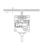 Push Button Switch for Cabinet Door Light 250V AC