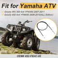Rear Park Hand Brake Cable for Yamaha Grizzly YFM350 YFM450 (2007–2011)