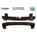 Replacement Steel Front Bumper Impact Bar w/Tow w/o Adaptive Cruise Control