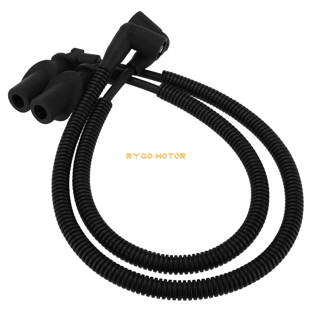 2X Ignition Coil Spark Plug Cap & Wire for Polaris Sportsman 700 800 (2002–2008) 4012439