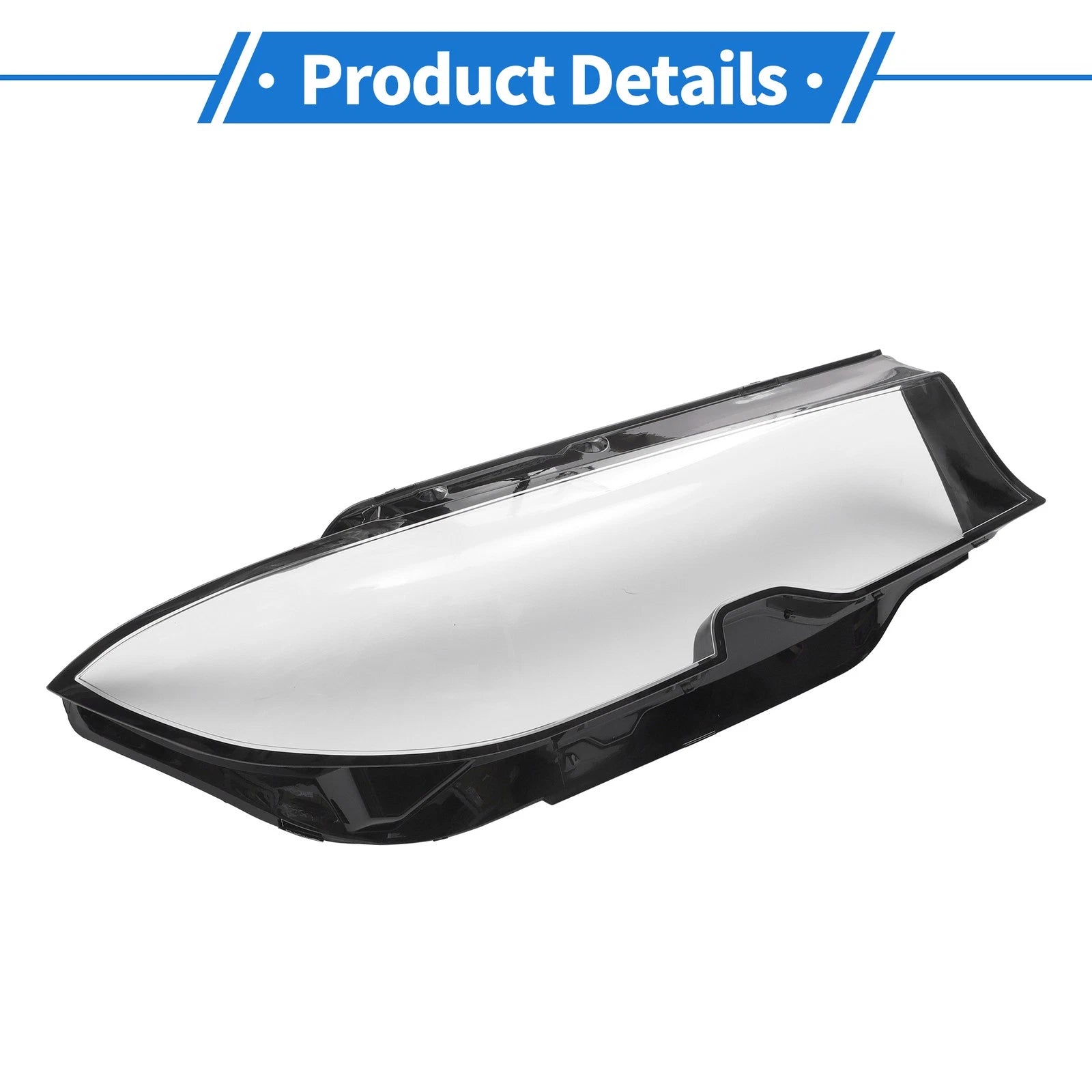 1 Pc Headlight Lens Cover for BMW 330i (2019–2021) No. 63118496160