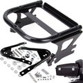 Detachable Two-Up Tour Pack Mount Luggage Rack for Harley