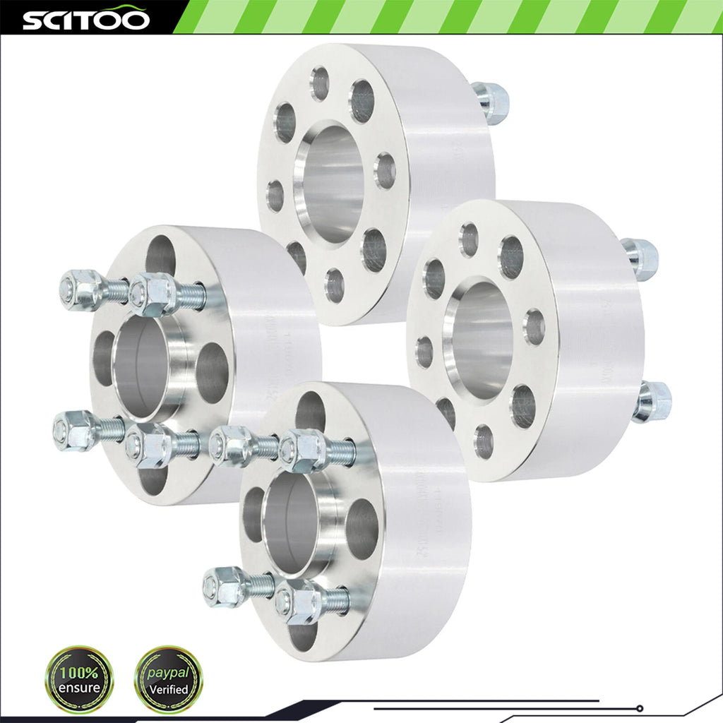 4X 4x100 2" Wheel Spacers 12x1.5 for Pontiac G5, Chevy Cobalt, Dodge Caravan, Neon