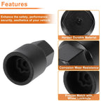 Wheel Lock Lug Nut Key Socket Tool for Toyota Lexus