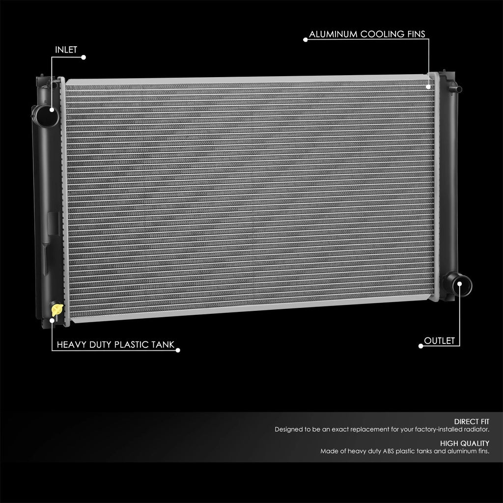 Aluminum Radiator for Lexus 300H, Toyota RAV4 Hybrid (2015–2021) DPI 13592