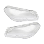 2 x Headlight Glass Lens Diffuser Cover for BMW F10 F11 F18 520 525 (2010-2017)