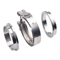 2.5 Inch V-Band Clamp Flange Kit for Exhaust Downpipe (Suitable for )