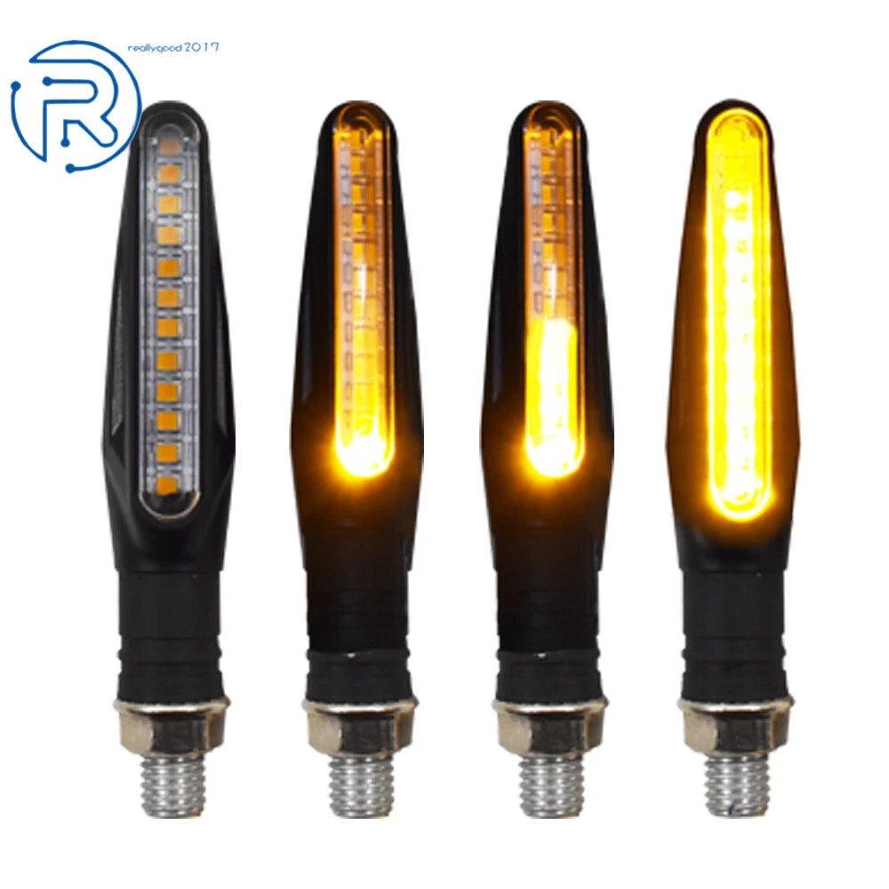 2X LED Turn Signal Indicator Blinker for Universal Motorcycle