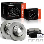 Front Disc Brake Rotors & Ceramic Pads for Kia Sedona (2002–2004)