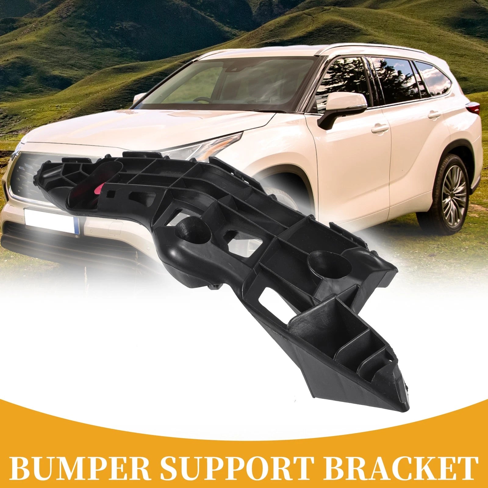 RH Front Bumper Support Bracket for Toyota Highlander (2014–2016)