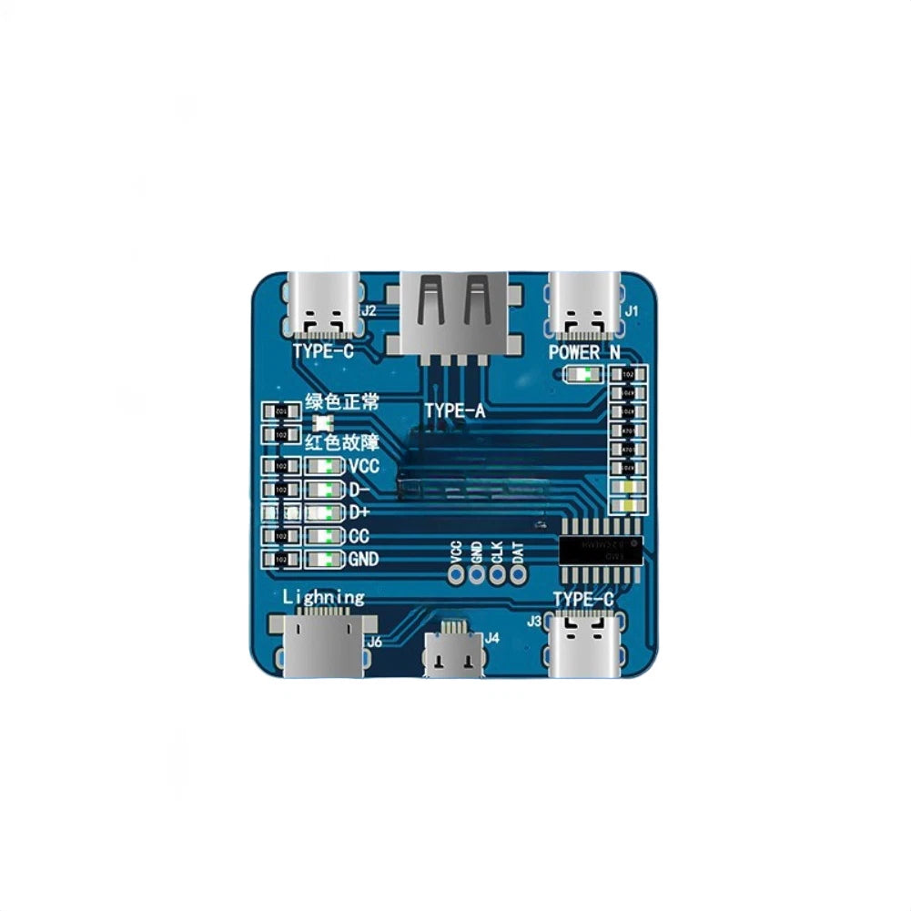 USB Data Line Tester for Fast Charging Cable Fault Identification