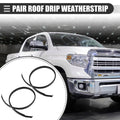 Pair Roof Drip Weatherstrips for Toyota Tundra Double Cab (2007–2021) 755520C050