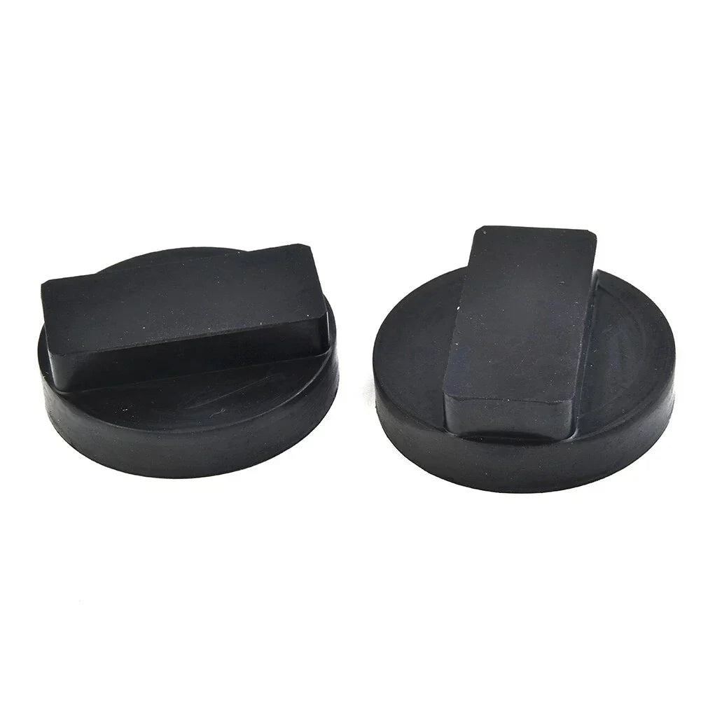 2 x Rubber Jacking Point Pad Adaptor Black for BMW 3/4/5 Series