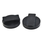 2 x Rubber Jacking Point Pad Adaptor Black for BMW 3/4/5 Series