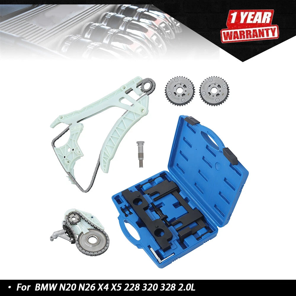 Timing Chain Kit for BMW X4 X5 228 320 328 2.0L (2012–2019)