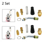 2X Carburetor Cable Choke Starter Plunger Kit MK-413 for Mikuni TM/VM (N/A)