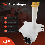 Windshield Washer Reservoir with Cap and Pump for Chevy Aveo5 (2009-2011)
