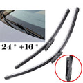 Set of 2 Front Windshield Wiper Blades for Renault Fluence (2010–2017) Megane (2008–2016)