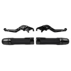 Set of 2 Black Extendable Brake Clutch Lever Grip for BMW S1000R S1000RR