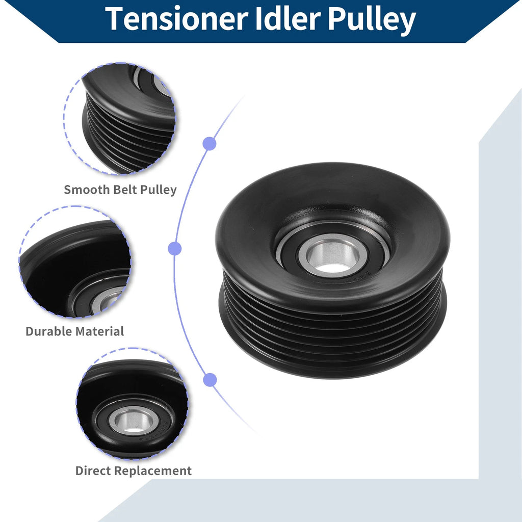 Drive Belt Idler Pulley for Honda Civic (2002–2011) No. 31190RRAA00
