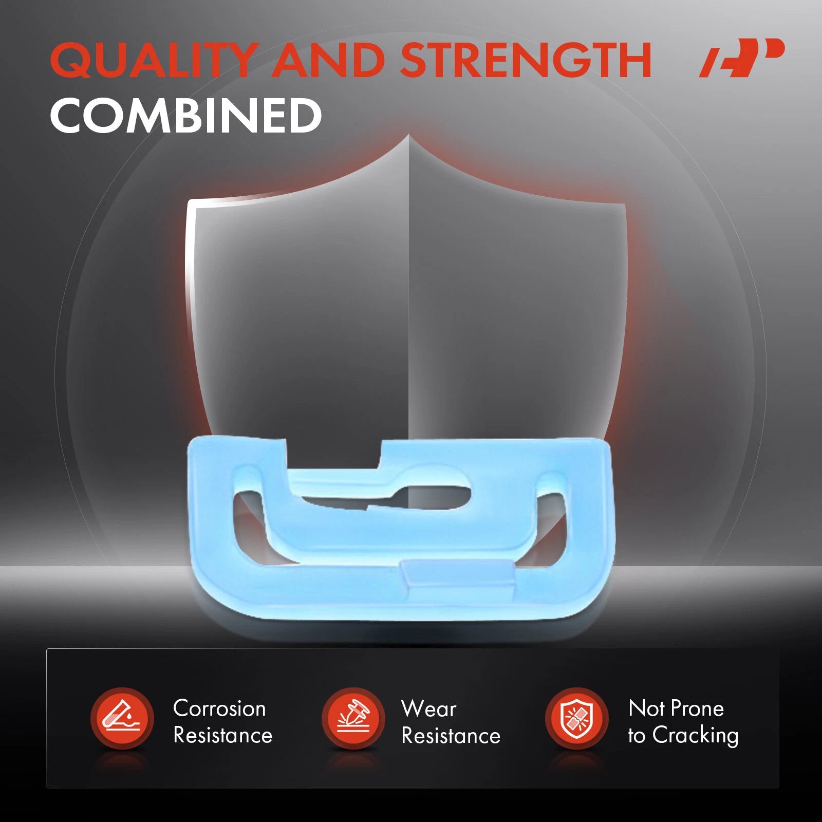 Set of 30 Nylon Windshield Molding Retainer Clips for Mitsubishi