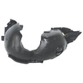 Replacement Polypropylene Front Passenger Side Fender Liner w/Fog Lamps