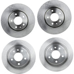 Front and Rear Disc Brake Rotors for Chevrolet Cruze (2014–2015)