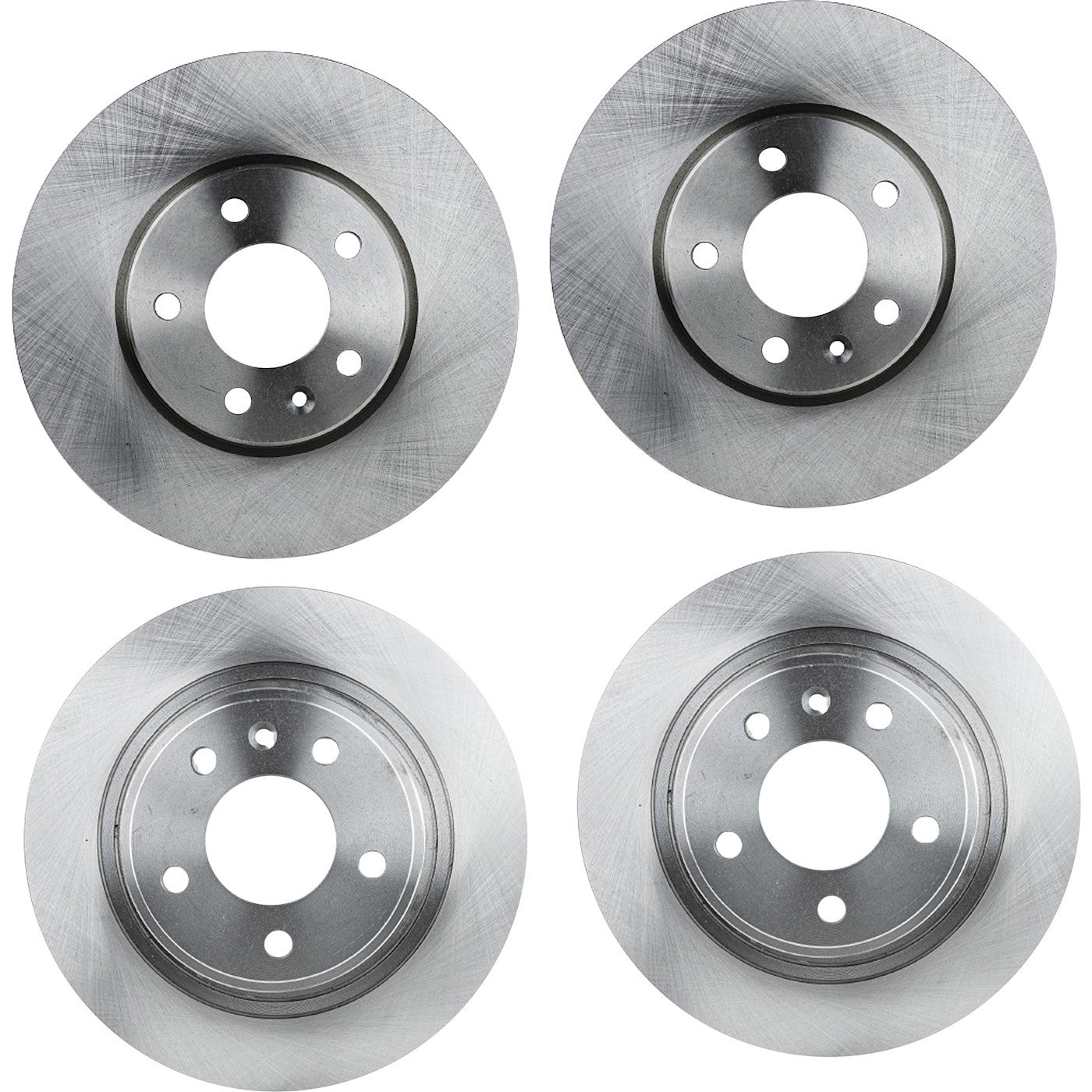 Front and Rear Disc Brake Rotors for Chevrolet Cruze (2014–2015)